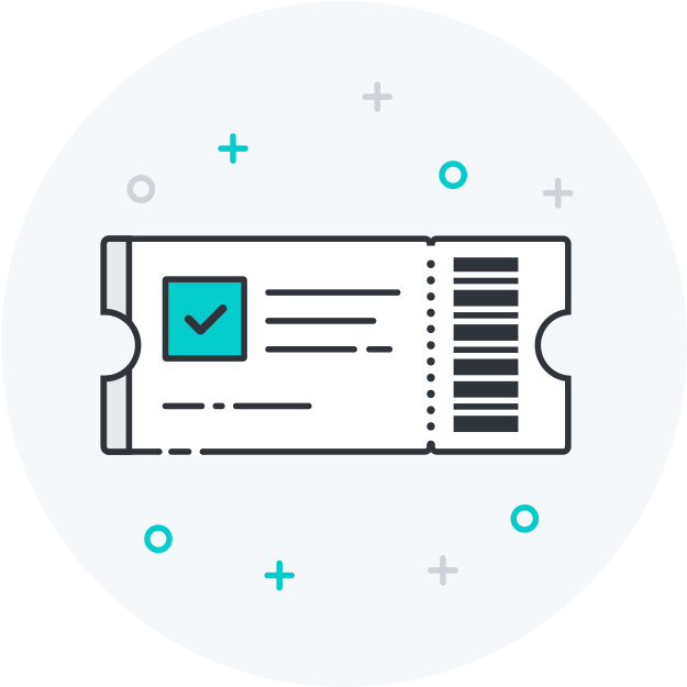 Buy Tickets With Confidence - We Do Graphics (640x640), Png Download