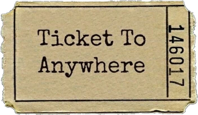 Ticket To Unknown Destination (731x480), Png Download