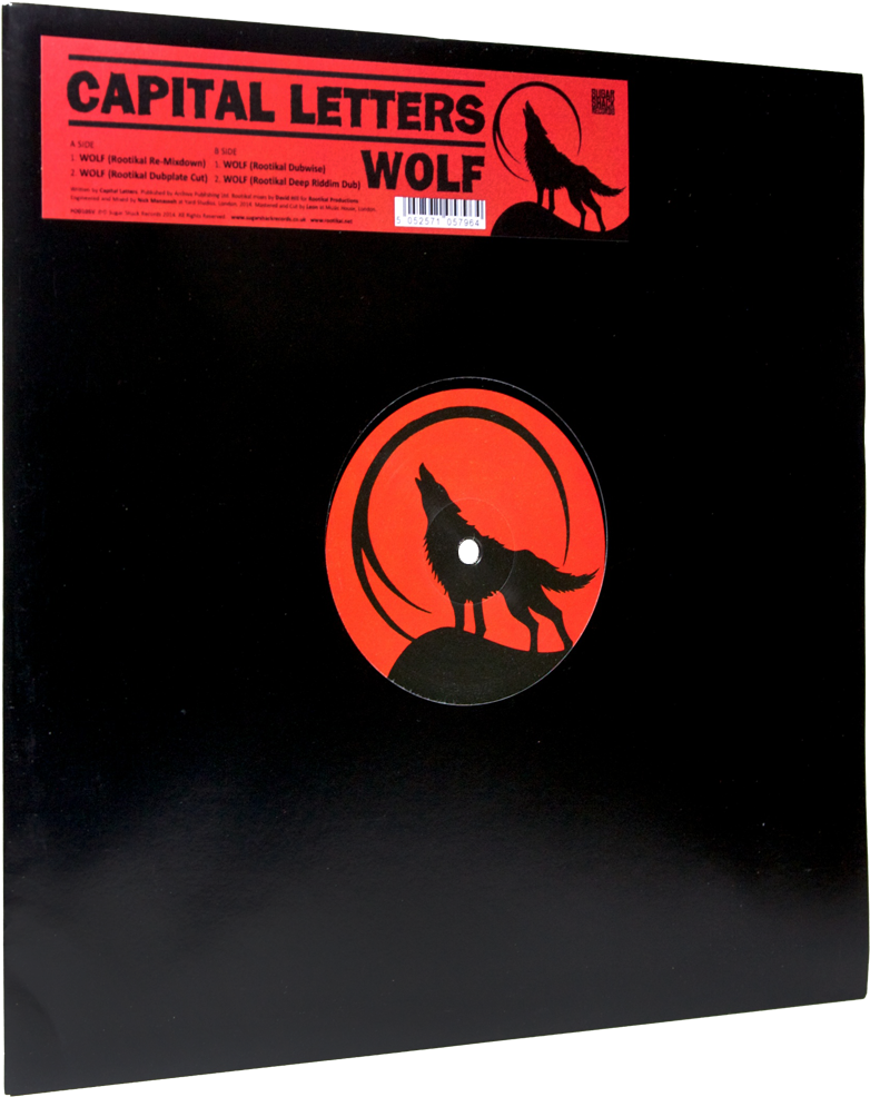 Capital Letters Wolf - Wolf Vinyl Maxi (1000x1000), Png Download