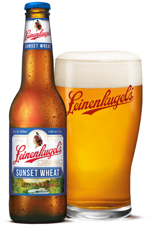 Leinenkugel Sunset Wheat (495x750), Png Download