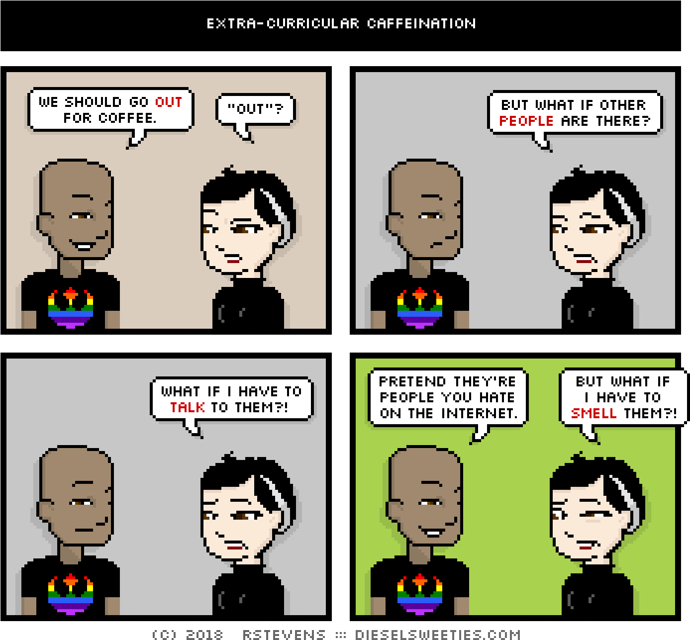 The Fear Of Public Coffee Consumption - Wil Wheaton Glug Glug Glug (1440x1320), Png Download