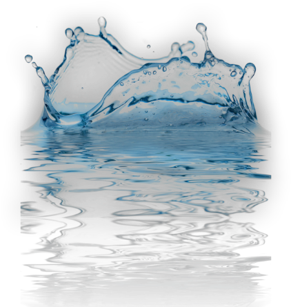 Ftestickers Water Splash Puddle - Water Drop In Png (432x446), Png Download