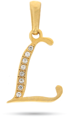 Dije De Oro Letras (446x446), Png Download