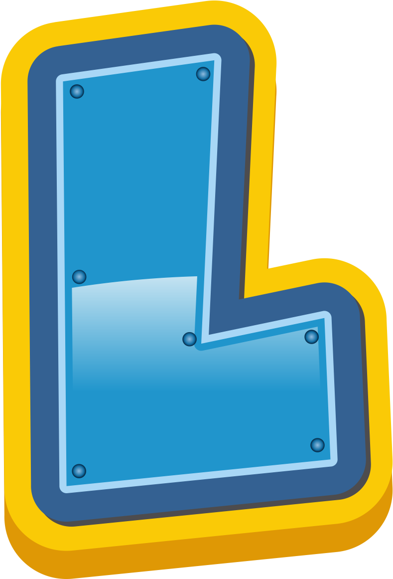 Letra L Patrulha Canina - Letras Patrulha Canina Png (1200x1200), Png Download