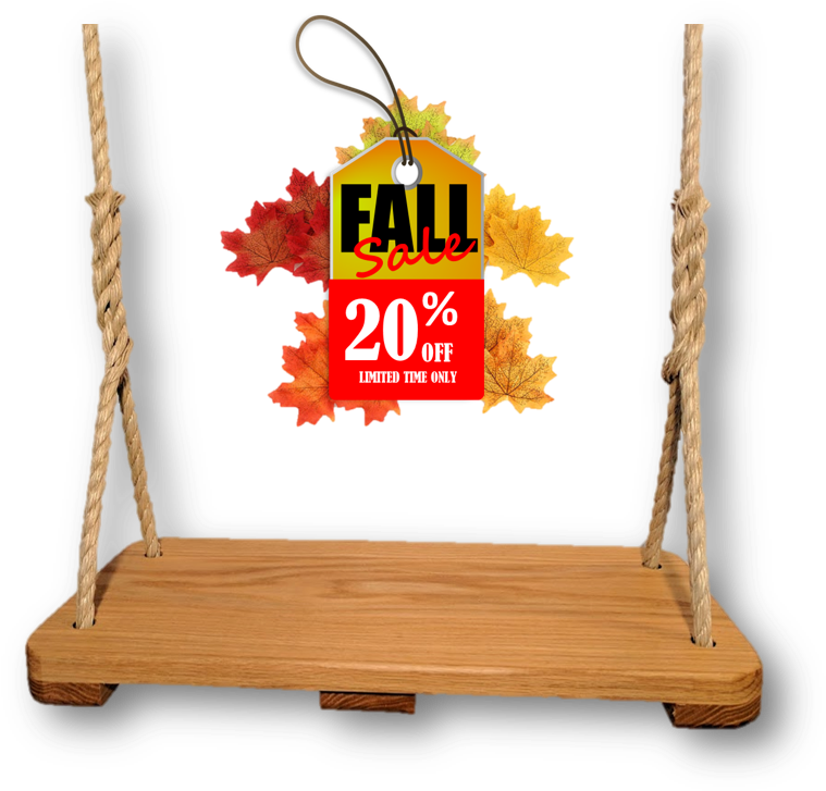 Classic Oak Wood Tree Swing/can Personalize Swing - Wood (969x797), Png Download