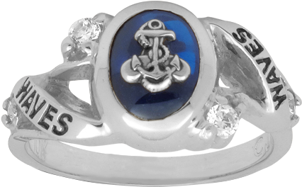 Wavesring Silver Sahding 2 - Military (504x374), Png Download