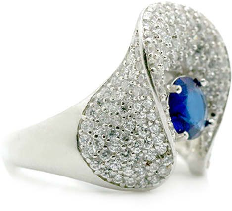 Silver Rings - Pre-engagement Ring (500x500), Png Download