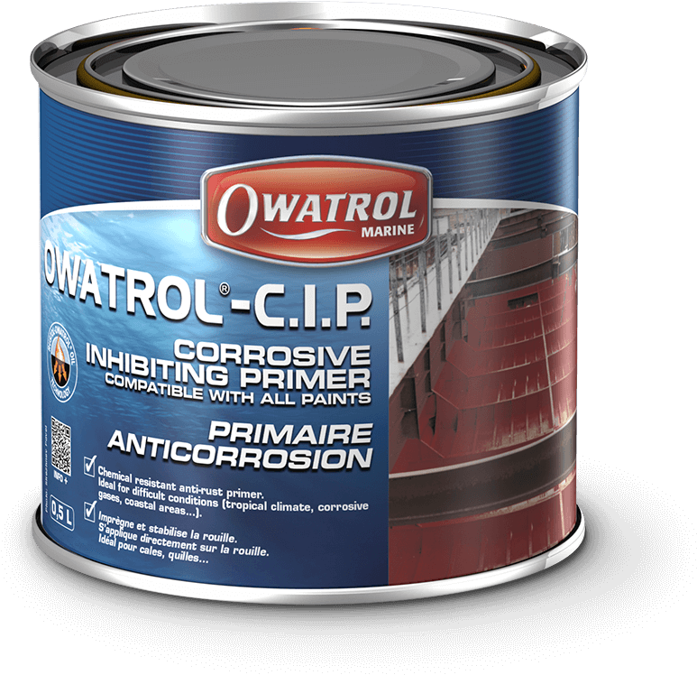 Owatrol Cip Rust-inhibiting Primer - Marine Anti Corrosion Paint (900x1000), Png Download