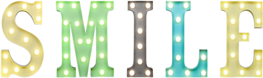 Vegas Mini Letras Luminosas Led 28cm L - Letras Luminosas Led Png (600x600), Png Download
