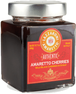 Cherries - Lazzaroni Amaretto Italian Cocktail Cherries - 400g (800x800), Png Download