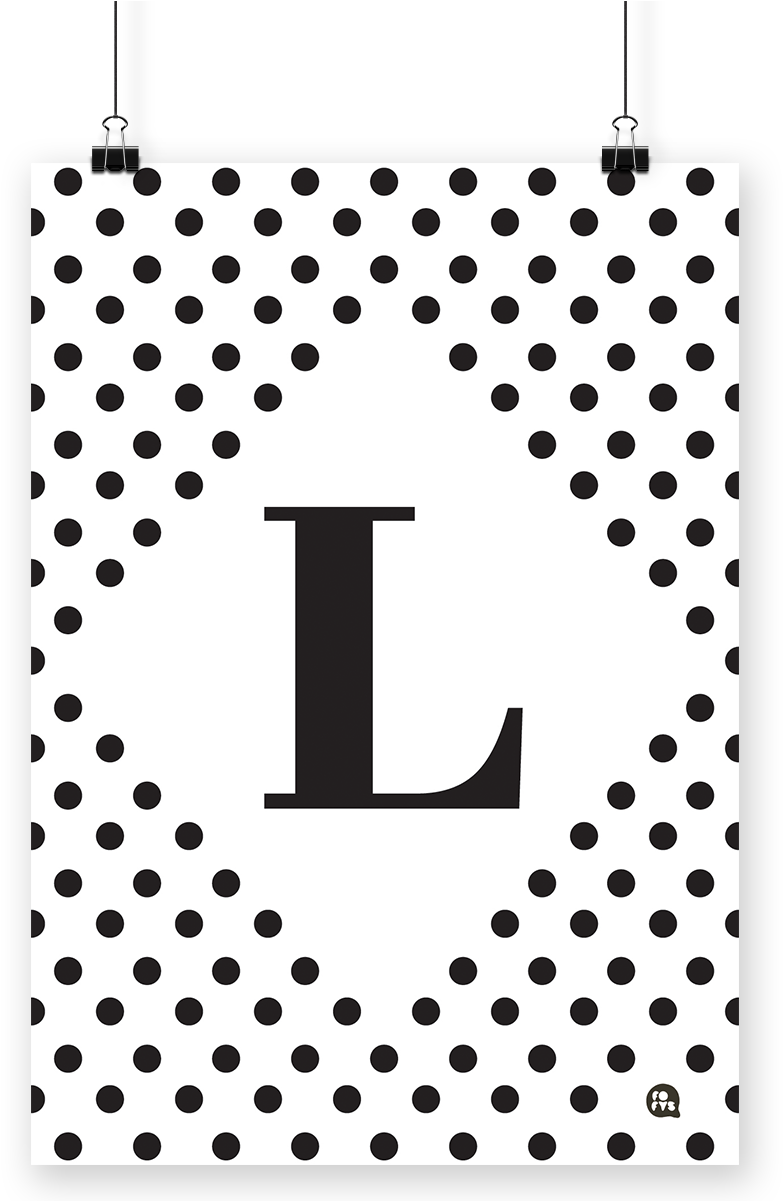 Poster Alfabeto Poá Letra L - Housse De Couette Harry Potter Primark (1200x1200), Png Download