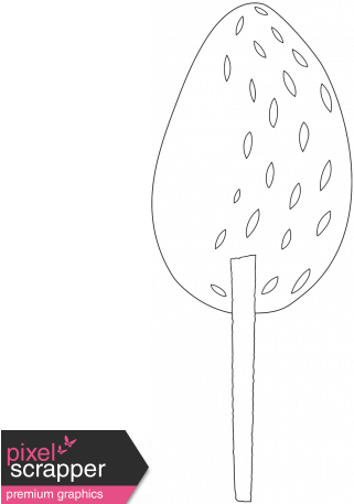 Swing Set Tree 6 Template - Drawing (456x456), Png Download