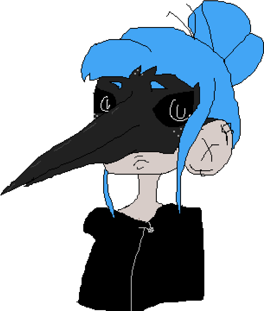 I Gave Plague Mask Girl A Name - Mask (1200x1200), Png Download