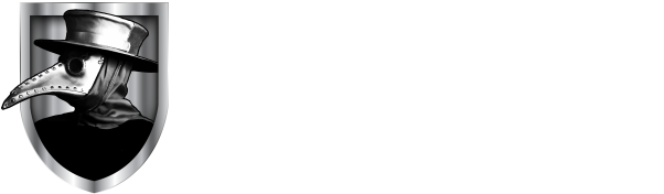 Black Plague Brewery Logo (633x216), Png Download