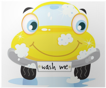 Car Wash Service - Car Wash Me Yellow Car (400x400), Png Download