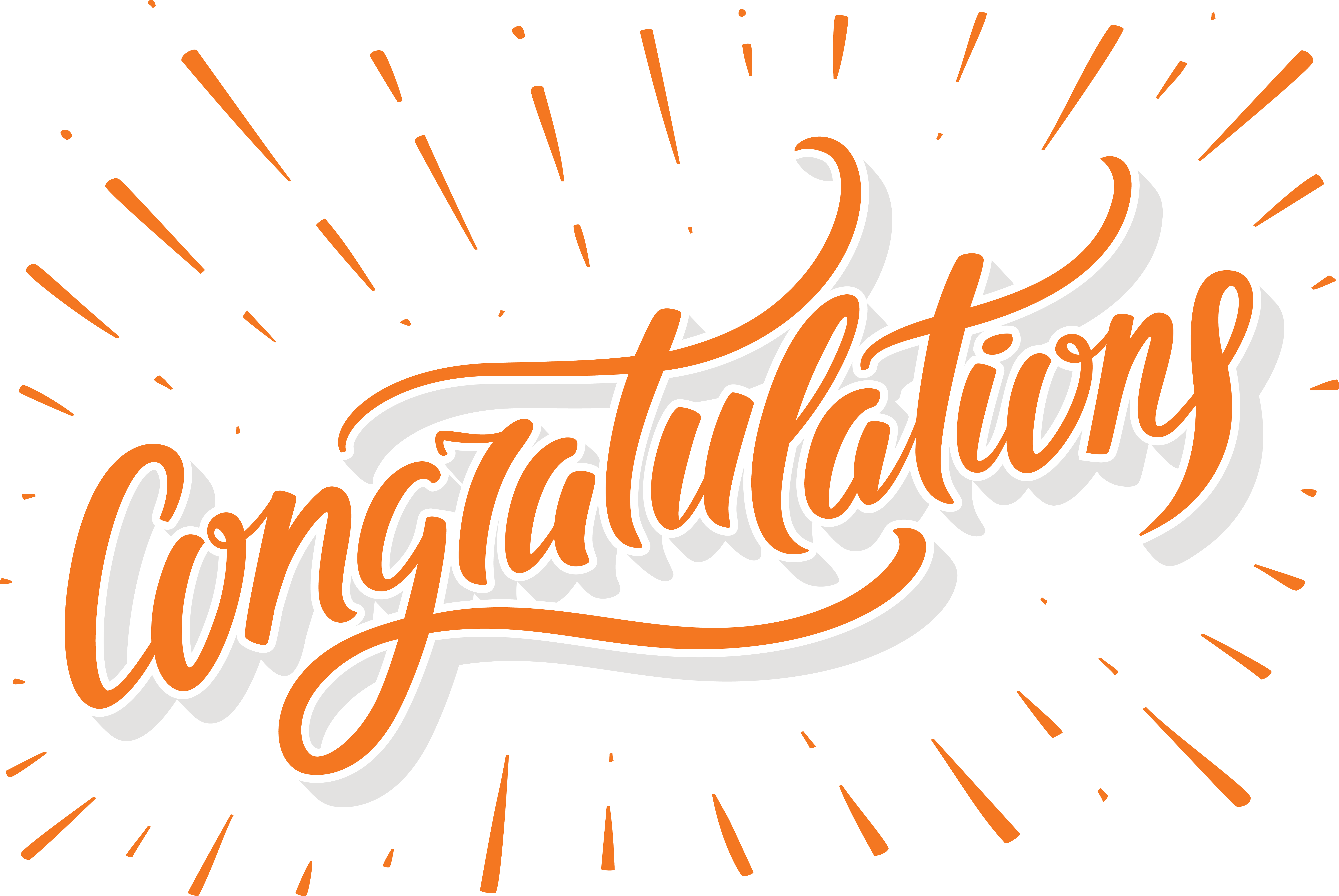We Would Like To Congratulate Banner Employees, Bryan Hand Lettering