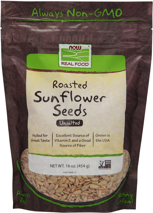 Sunflower Seeds, Roasted & Unsalted - Roasted Sunflower Seeds Unsalted (620x858), Png Download