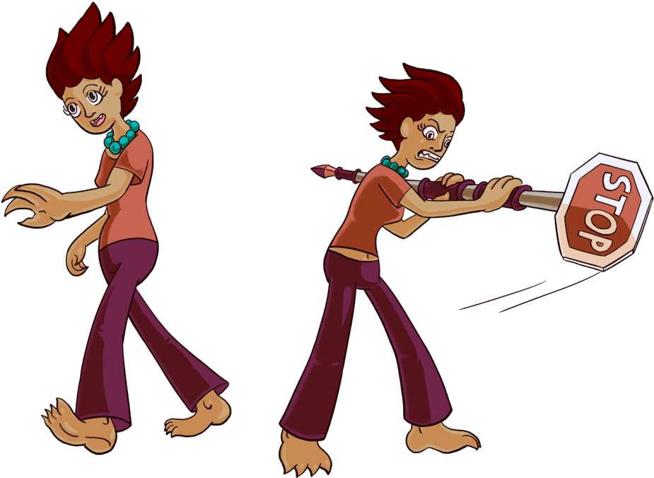 2018-04apr Lori Redtail Poses - Portable Network Graphics (1000x833), Png Download