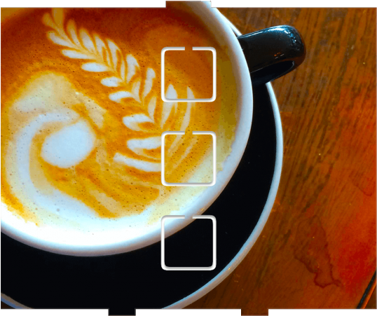 Coffee Art - 3 On/off - Doppio (1000x450), Png Download