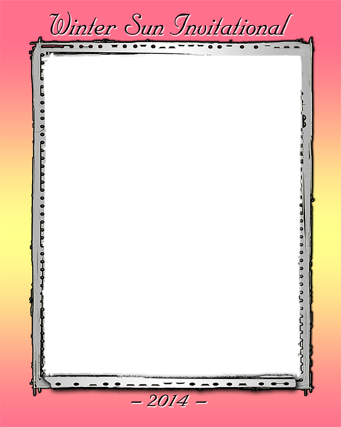 20140127 Winter Sun Template With Text (480x600), Png Download