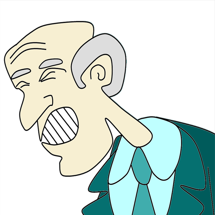 Aîné, Douleur, Malade, Triste, Peña - Anciano Triste Png (720x720), Png Download