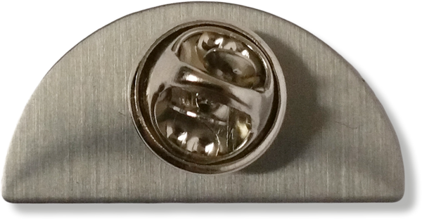 Metal / Resin Pin Badge - Pin-back Button (600x313), Png Download