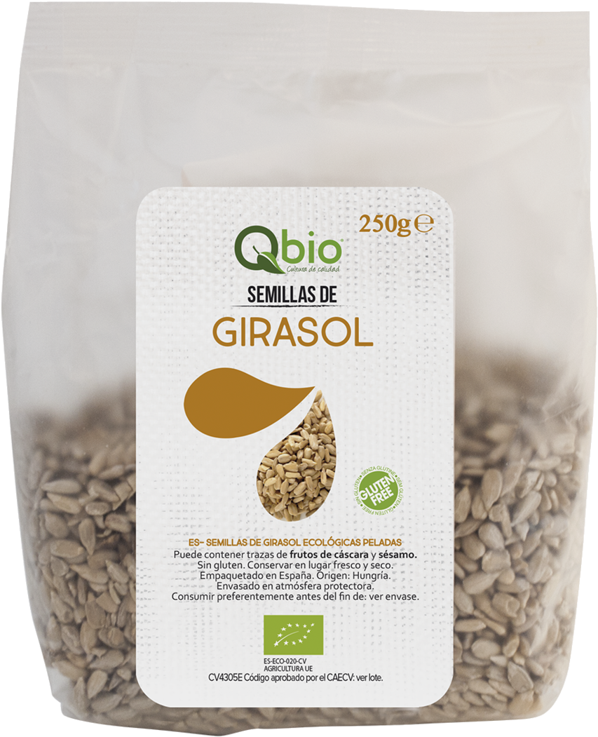 Organic Sunflower Seeds (1000x1182), Png Download