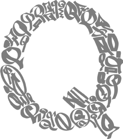 Graffiti Alphabet Letters Q Styles Ideas - Cool Alphabet Q Letter (400x450), Png Download