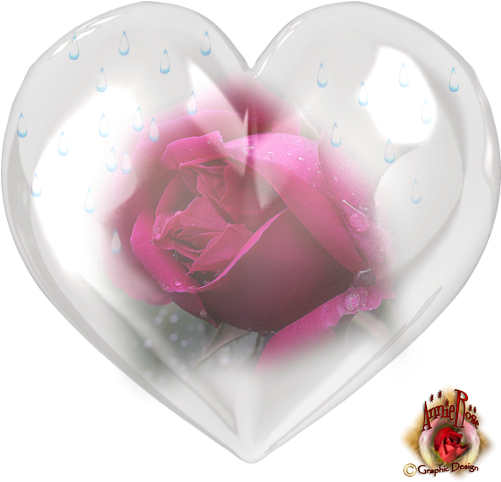 Heart/floral Graphic For Designers/bloggers By Annie - Heart (500x500), Png Download