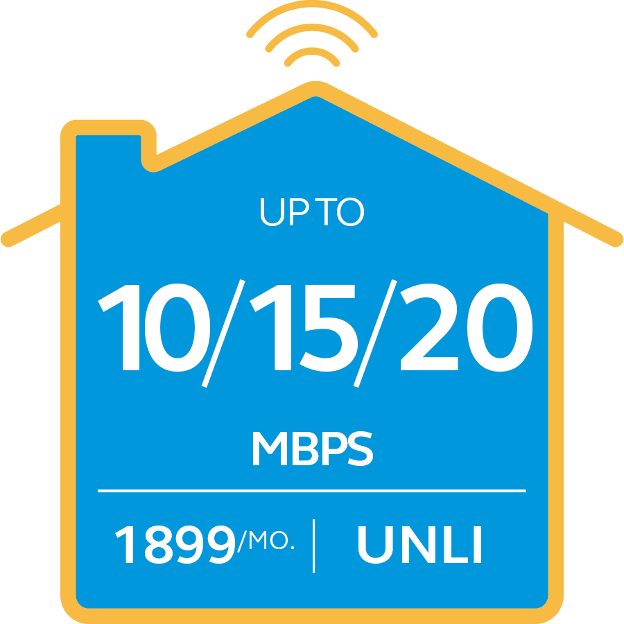 Broadband Plan 1899 Go Unli - Globe Broadband Plans 2018 (900x900), Png Download