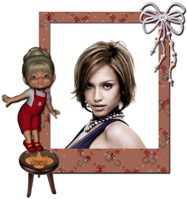 Baby Girl - Human Hair Wigs Straight 8 Inches Lace Front Cap 120% (400x400), Png Download