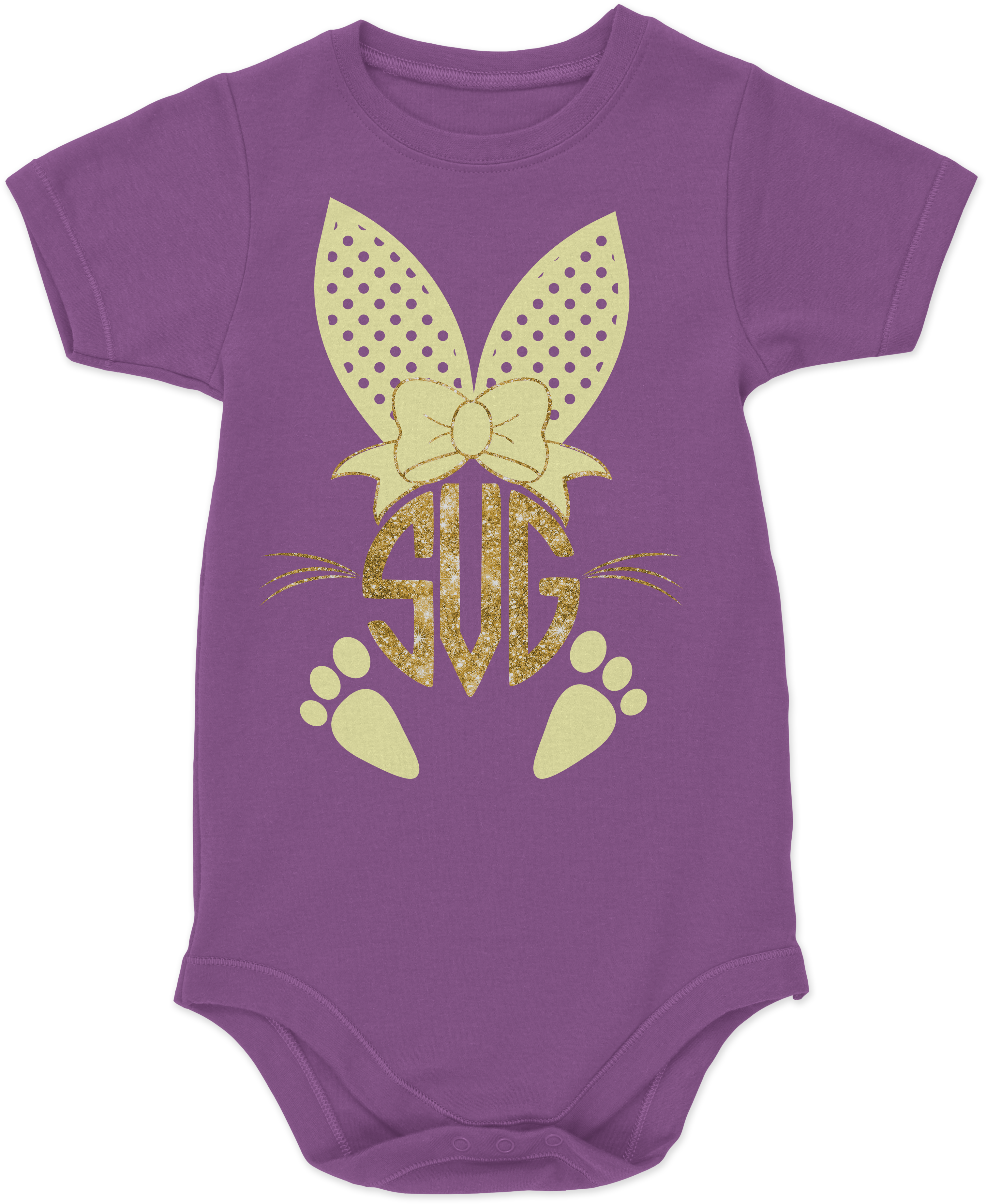 Monogram Frame Svg, Easter Svg Files Printable Clipart - Infant Bodysuit (4000x4000), Png Download