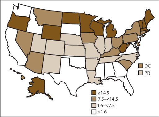 Rate* Of Outbreaks Of Acute Gastroenteritis Transmitted - Intermatic V45472r30 Timer Switch, 208v-277v 3pst Latitude (513x378), Png Download
