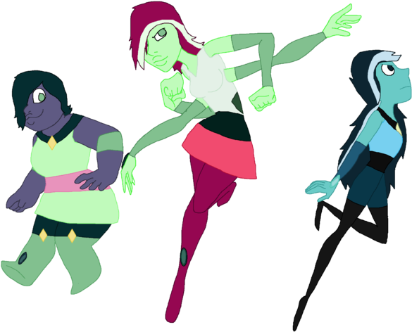 Watermelon Tourmaline-moonlitonyx - Tourmaline (594x480), Png Download