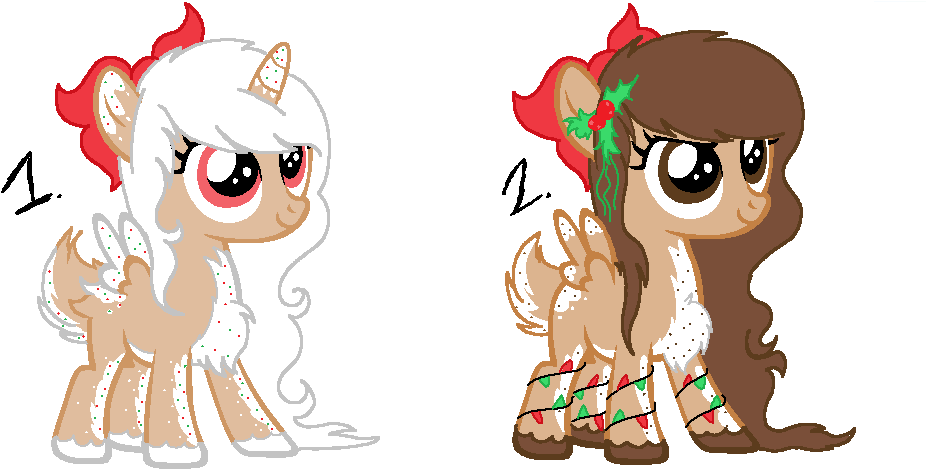 Adoptable, Alicorn, Alicorn Oc, Artist - Mlp Oc Christmas Light (948x504), Png Download