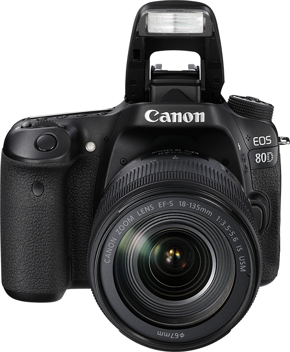 Canon Eos 80d 18-135 Is Usm Kit - Canon Eos 80d (578x700), Png Download
