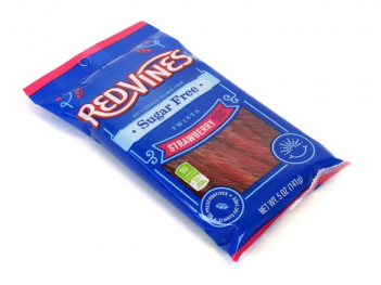 Red Vines Sugar Free Strawberry Twists 5oz - Red Vines Sugar Free Licorice Twists, Strawberry - (350x400), Png Download