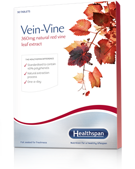 Red Vine Leaf Extract - Healthspan (353x353), Png Download
