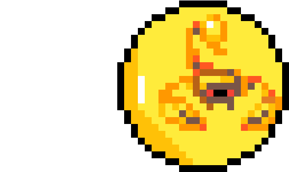 Scorpio Game Coin - Smiley (1400x1400), Png Download