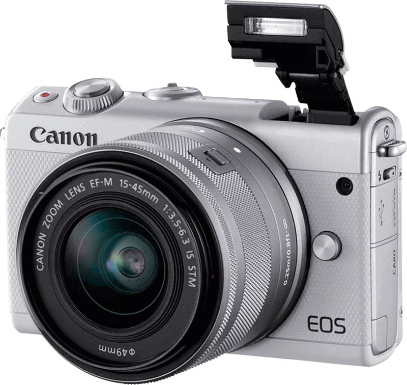 The Canon Eos M100 Is The Company's Latest Eos M Interchangeable - Canon Eos M100 Price Philippines (800x756), Png Download