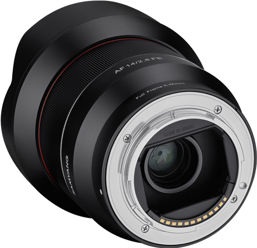 1546684591 - Samyang 14mm F2.8 Af Fe Lens (750x540), Png Download