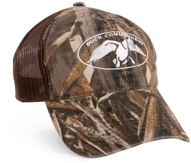 Camo And Brown Realtree Mesh Hat - Hat (386x366), Png Download
