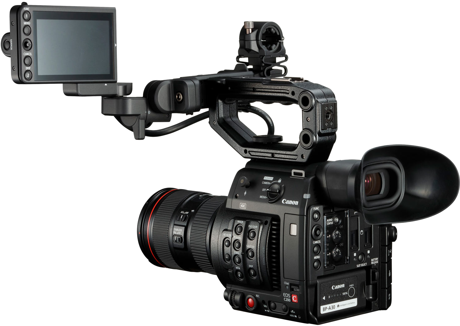 Canon C200 4k Internal Raw Cinema Camera - Canon C200 (1920x1080), Png Download