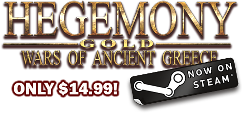 Hegemony Gold: Wars Of Ancient Greece (500x250), Png Download