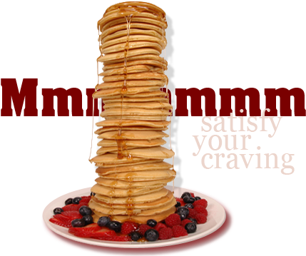 After Tasting Sweetstacks Gourmet Pancake Mix For The - Pancake (441x370), Png Download