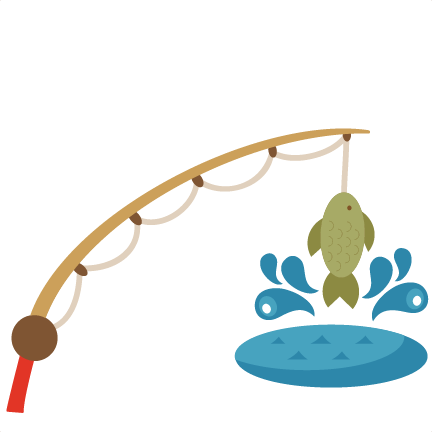 Fishing Pole Clipart Fishing Rod Image (432x432), Png Download