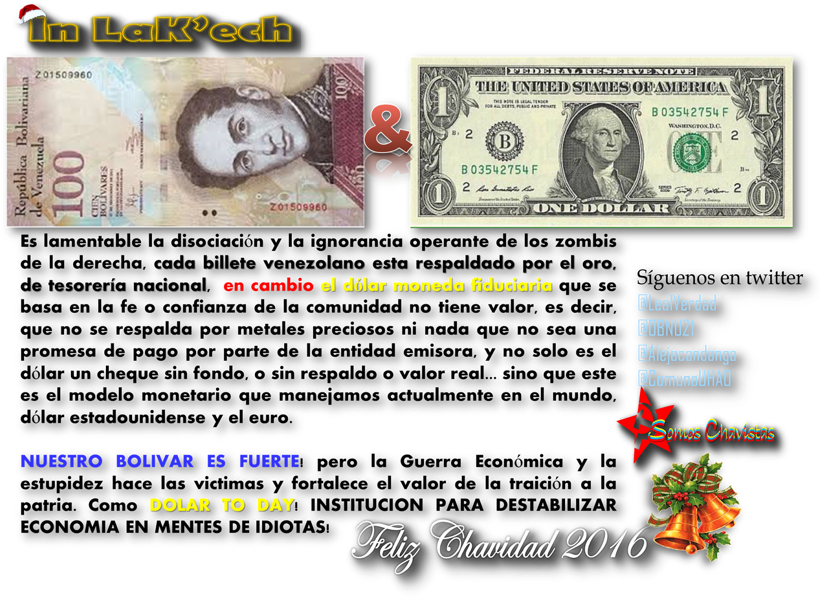 Bolivar Fuerte Vs Dolar Fiduciario - Dollar Bill (1600x1252), Png Download