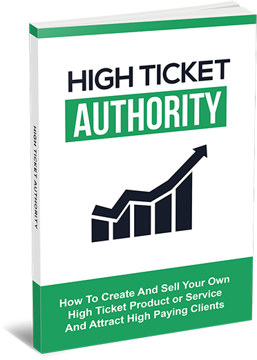 High Ticket Authority Gold - Sales Funnel Authority Plr (400x548), Png Download