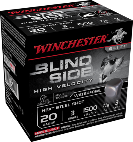 20 Gauge - Steel - Winchester Blind Side (452x480), Png Download