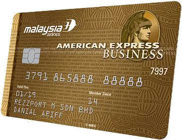 The Malaysia Airlines American Express® Gold Business - Maybank American Express Gold (454x283), Png Download